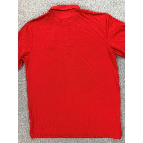 Texas tech Red Raiders Outfitters Short Sleeve Campus Polo Shirt (Men's XL) Red - Picture 9 of 9